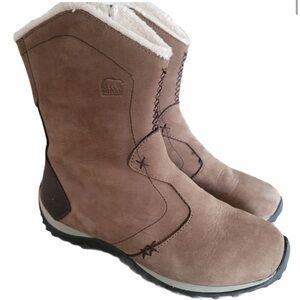 Sorel Maribel Suede Boots 7.5 NWOT